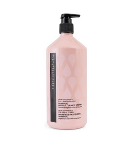 Barex Contempora Vegan Restructuring Shampoo / Шампунь восстанавливающий с кератином и маслом опунции, 1000 мл